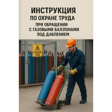 Инструкция по охране труда при транспортировке, хранении и эксплуатации баллонов, предназначенных для сжатых, сжиженных и растворенных под давлением газов