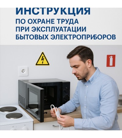 Инструкция по охране труда при эксплуатации бытовых электроприборов