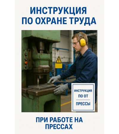 Инструкция по охране труда при работе на прессах