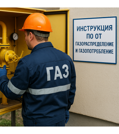 Инструкция по охране труда при эксплуатации оборудования сетей газораспределения и газопотребления