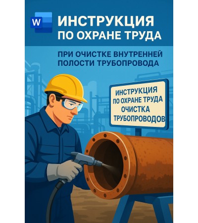 Инструкция по охране труда при очистке внутренней полости трубопровода