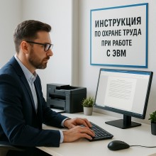 Инструкция по охране труда при работе с ЭВМ (персональным компьютером) и периферийными устройствами