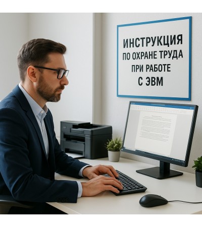 Инструкция по охране труда при работе с ПЭВМ и периферийными устройствами