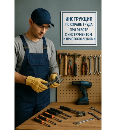 Инструкция по охране труда при работе с инструментом и приспособлениями