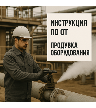 Инструкция по безопасной продувке оборудования и трубопроводов
