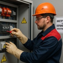 Инструкция по охране труда для электромонтера по ремонту и обслуживанию электрооборудования