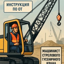 Инструкция по охране труда для машиниста (крановщика) самоходного стрелового гусеничного крана