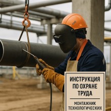 Инструкция по охране труда для монтажника технологических трубопроводов