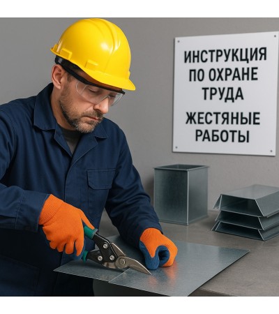 Инструкция по охране труда при выполнении жестяных работ