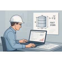 Калькулятор расчета резервуара на прочность и устойчивость на PHP